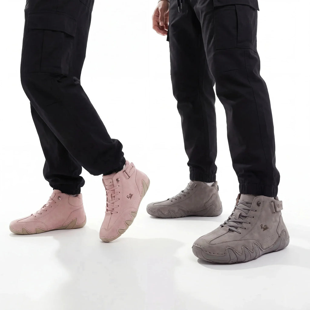 Chaussures Orthopédiques d'Hiver Doublure en Fourrure Imperméables Antidérapantes