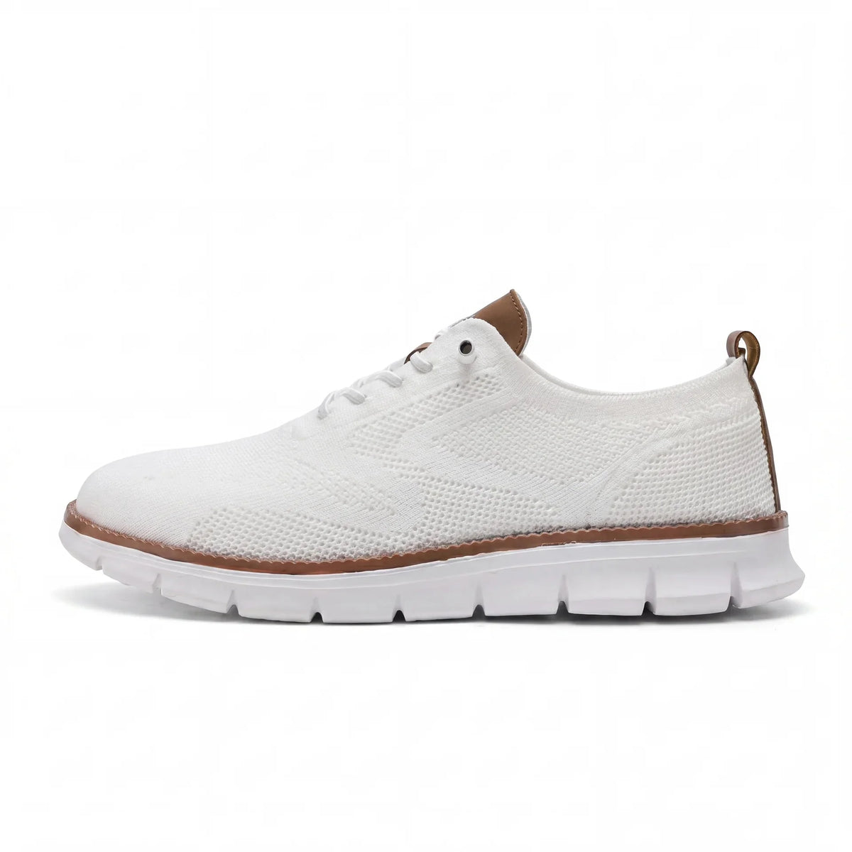 Chaussures Urbaines en Cuir et Flyknit Semelle à Mémoire de Forme